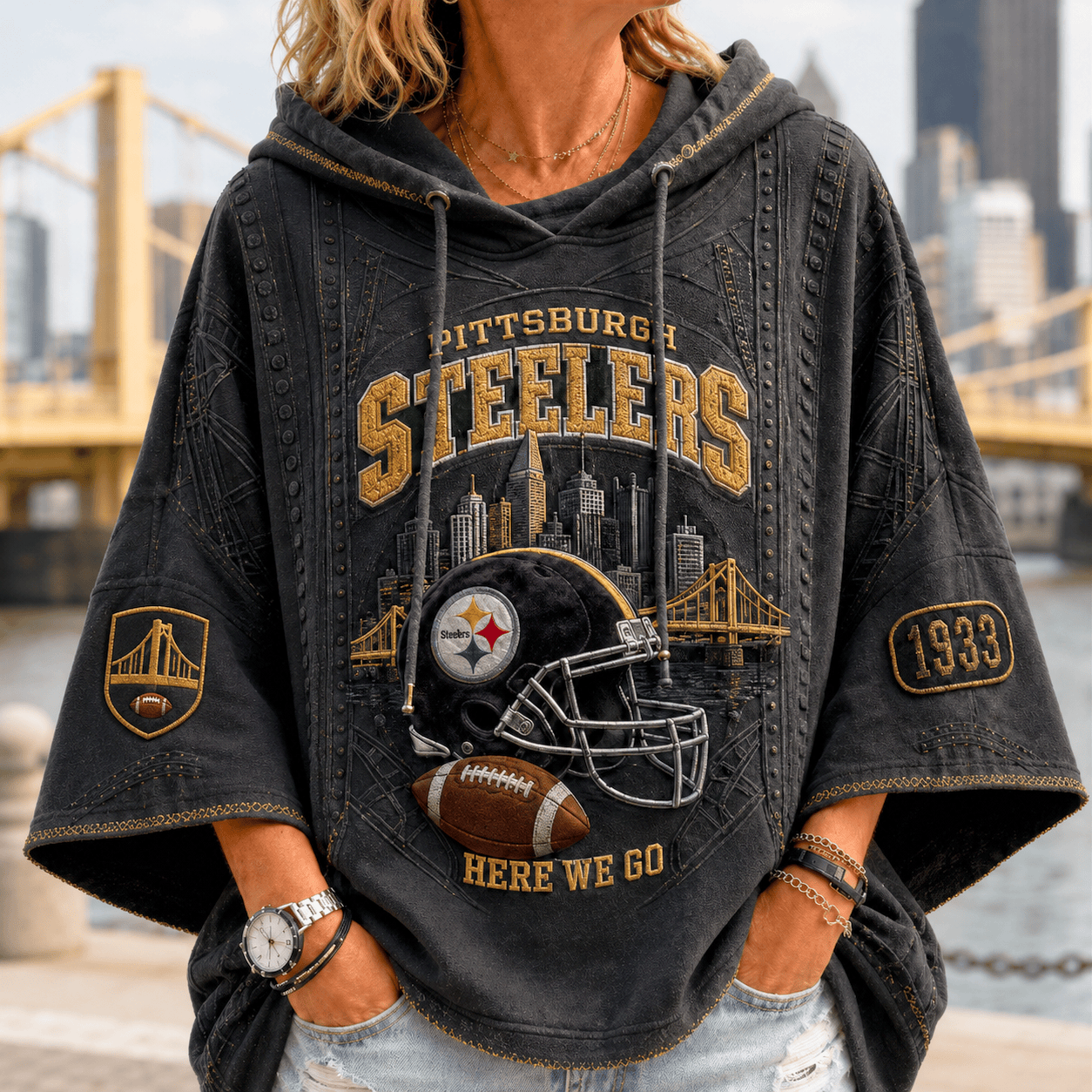 Premium PBS Short Sleeve Hoodie NTVA