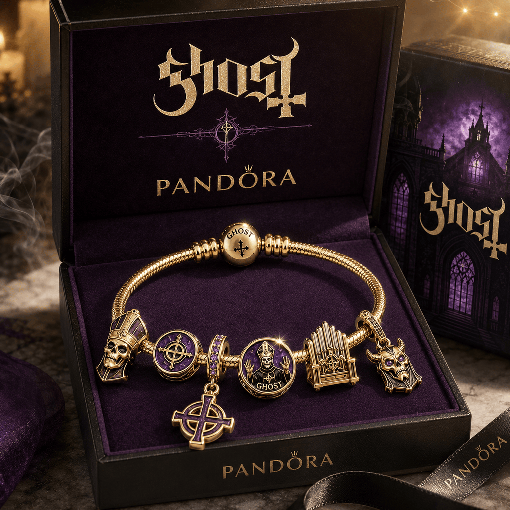 GHB Gold Charm Bracelet Set TTTT