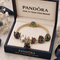 HTTYD Gold Charm Bracelet Set TMH
