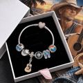 KNCN Silver Charm Bracelet Set VTH