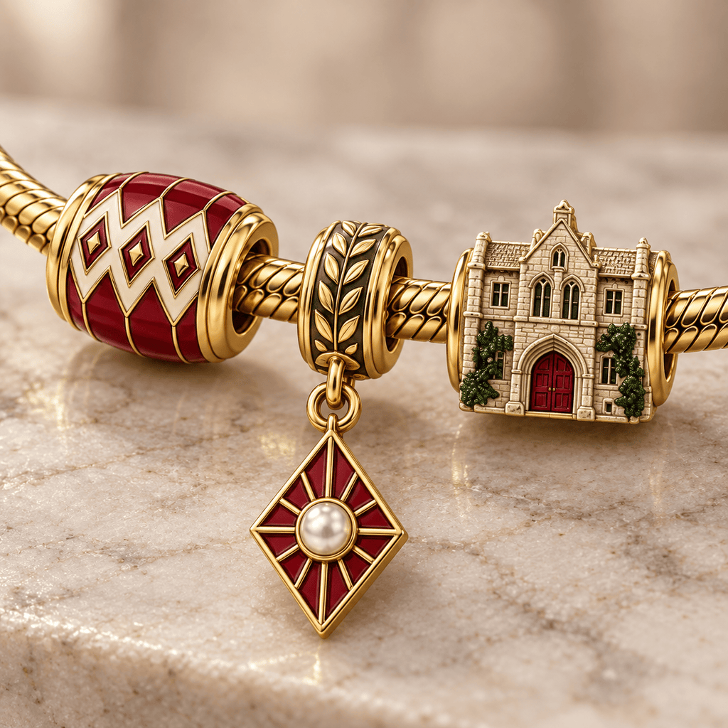KPAP Gold Charm Bracelet Set HQH